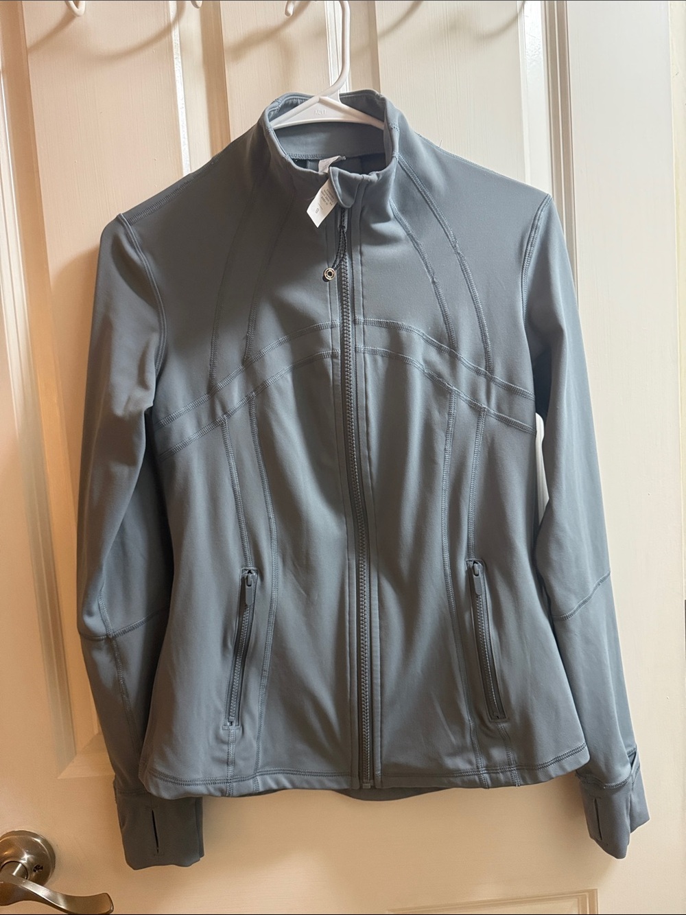 lululemon athletica Gray Full-Zip Utility Jacket